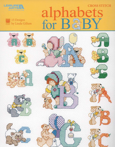 Alphabets for Baby: 15 Designs by Linda Gillum book cover by Linda Gillum