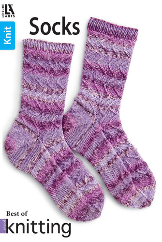 Love of Knitting—Socks: Best of Knitting book cover by Leisure Arts