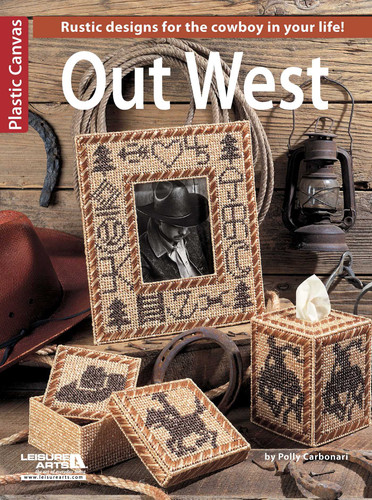 Out West—Rustic Designs for the Cowboy in Your Life! book cover by Polly Carbonari