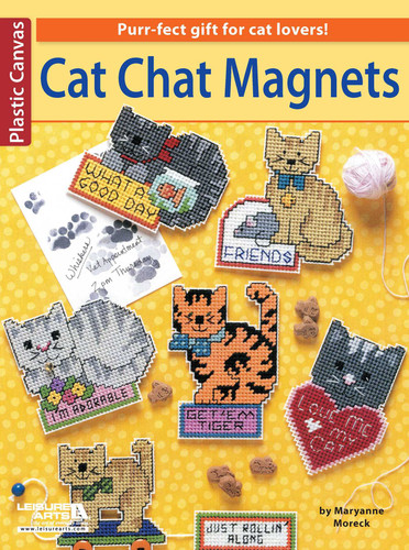 Cat Chat Magnets: Purr-fect Gift for Cat Lovers! book cover by Maryanne Moreck