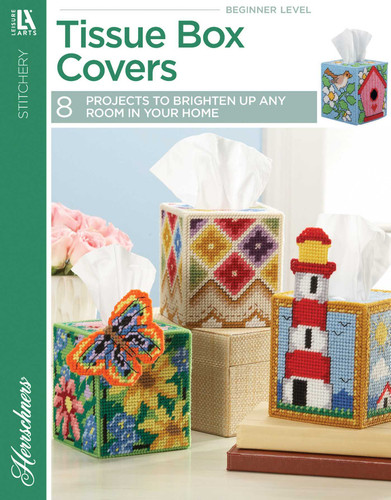 Tissue Box Covers— 8 Projects to Brighten Up Any Room in Your Home: 8 Projects to Brighten Up Any Room in Your Home book cover by Herrschner