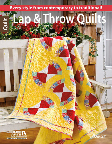 Lap & Throw Quilts: Every Style From Contemporary to Traditional! book cover by Leisure Arts