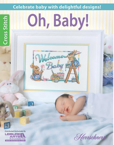 Oh, Baby!: Celebrate Baby with Delightful Designs! book cover by Leisure Arts