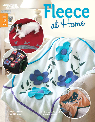 Fleece at Home: Easy Throws & Pillows book cover by Leisure Arts
