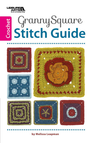 Granny Square Stitch Guide book cover by Melissa Leapman