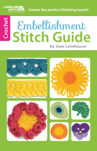 Embellishment Stitch Guide book cover by Jean Leinhauser