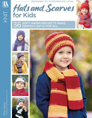 Hats and Scarves for Kids: 36 Soft Warm Projects Make Perfect Gifts for All book cover by Rita Weiss