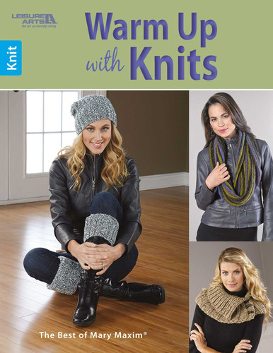 Warm Up With Knits: The Best of Mary Maxim book cover by Mary Maxim