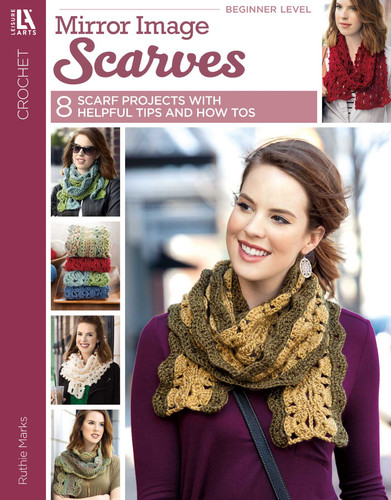 Mirror Image Scarves book cover by Ruthie Marks