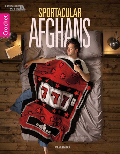 Sportacular Afghans to Crochet: 5 Projects for Bowlers, Golfers and More book cover by Karen Barnes