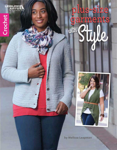 Plus-Size Garments with Style book cover by Melissa Leapman