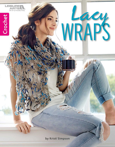 Lacy Wraps: 8 Lacy Designs book cover by Kristi Simpson