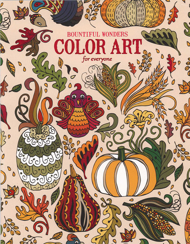 Bountiful Wonders Color Art for Everyone book cover by Leisure Arts