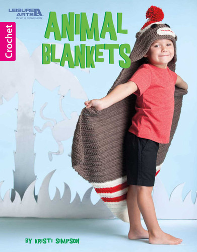 Crochet Animal Blankets book cover by Kristi Simpson