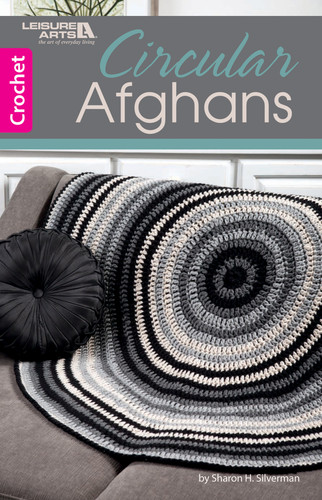 Circular Afghans book cover by Sharon H. Silverman