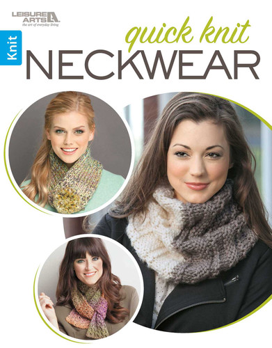 Quick Knit Neckwear book cover by Leisure Arts