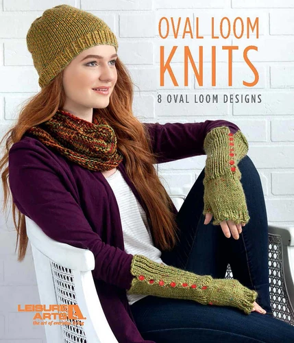 Oval Loom Knits: 8 Oval Loom Designs book cover by Kathy Norris