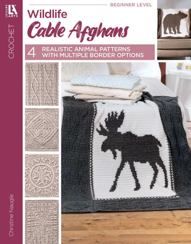 Wildlife Cable Afghans: Crochet Patterns Inspired by the Great Outdoors book cover by Christine Naugle
