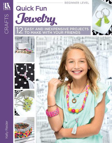Quick Fun Jewelry: 12 Easy and Inexpensive Projects to Make With Your Friends book cover by Reider Kelly