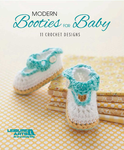 Modern Booties for Baby: 11 Crochet Designs book cover by Kristi Simpson