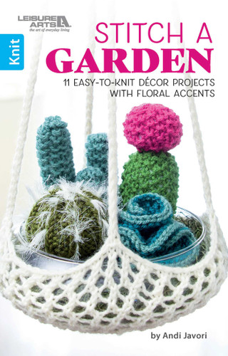 Stitch A Garden—18 Designs Charted for Beading and Cross Stitch book cover by Andi Javori