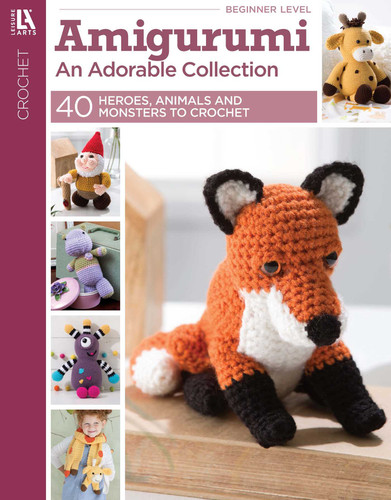 Amigurumi An Adorable Collection: 40 Heroes, Animals & Monsters to Crochet book cover by Leisure Arts