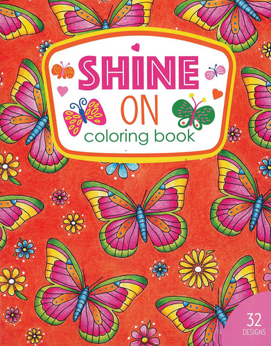 Shine On Coloring Book: 32 Designs book cover by Leisure Arts