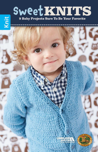 Sweet Knits—9 Baby Projects: Sure to Be Your Favorite book cover by Leisure Arts