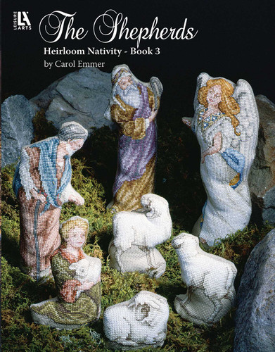 The Shepherds Heirloom Nativity Book 3: Cross Stitch The Holy Family book cover by Carol Emmer