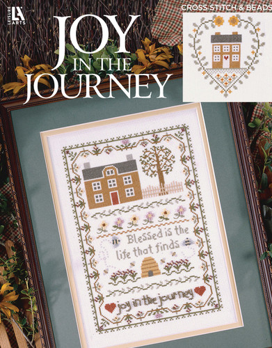 Joy in the Journey: 11 Designs for Cross Stitch & Beads book cover by Leisure Arts