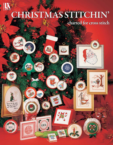 Christmas Stitchin': Charted for Cross Stitch book cover by Leisure Arts