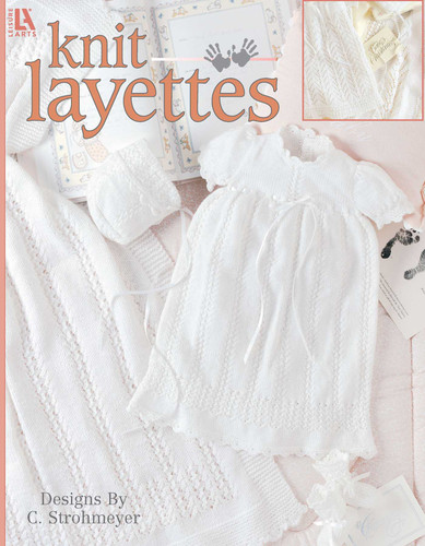 Knit Layette book cover by C. Strohmeyer