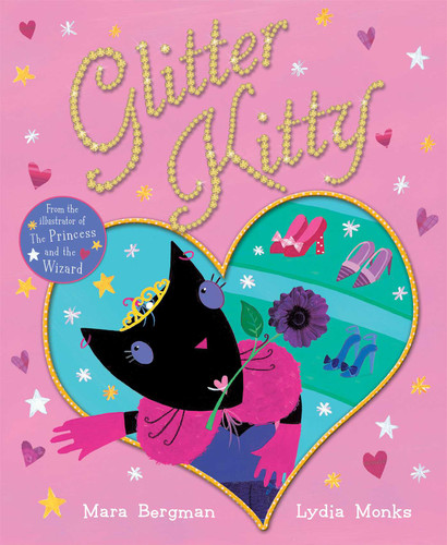 Glitter Kitty book cover by Mara Bergman