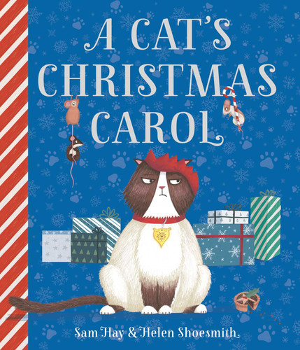 A Cat's Christmas Carol book cover by Sam Hay, Helen Shoesmith