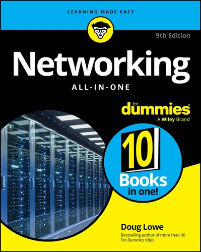 Networking All-in-One For Dummies book cover by Doug Lowe