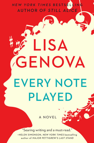 Every Note Played book cover by Lisa Genova