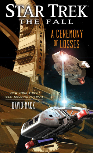The Fall: A Ceremony of Losses (Star Trek) book cover by David Mack