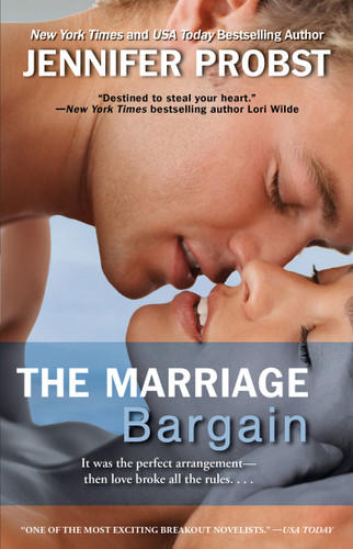 The Marriage Bargain (Marriage to a Billionaire) book cover by Jennifer Probst