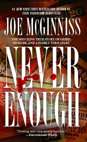 Never Enough book cover by Joe McGinniss