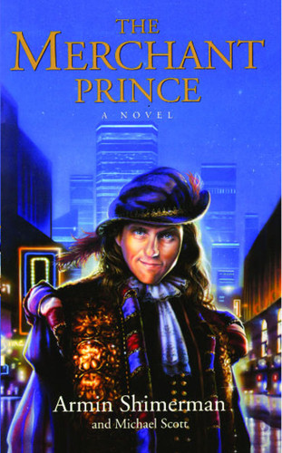 The Merchant Prince book cover by Armin Shimerman, Michael Scott