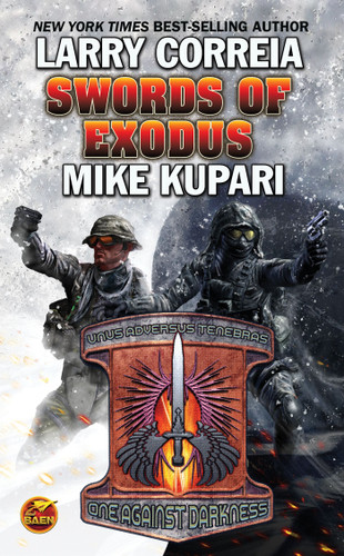 Swords of Exodus (Dead Six) book cover by Larry Correia, Mike Kupari