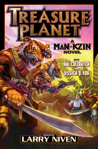 Treasure Planet (Man-Kzin Wars) book cover by Hal Colebatch, Jessica Q Fox