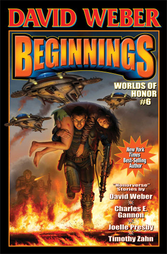 Beginnings: Worlds of Honor 6 (Worlds of Honor (Weber)) book cover by David Weber