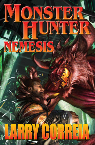 Monster Hunter Nemesis (Monster Hunter) book cover by Larry Correia