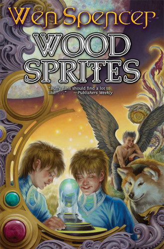 Wood Sprites (Elfhome) book cover by Wen Spencer