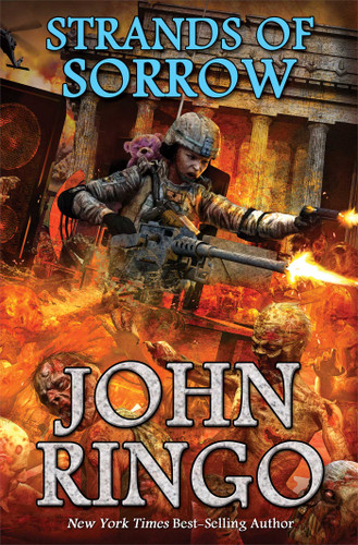Strands of Sorrow (Black Tide Rising) book cover by John Ringo