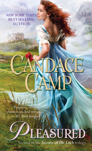 Pleasured (Secrets of the Loch) book cover by Candace Camp