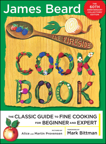 The Fireside Cook Book: A Complete Guide to Fine Cooking for Beginner and book cover by James Beard