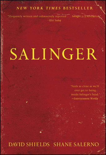 Salinger book cover by David Shields, Shane Salerno