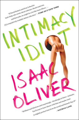 Intimacy Idiot book cover by Isaac Oliver